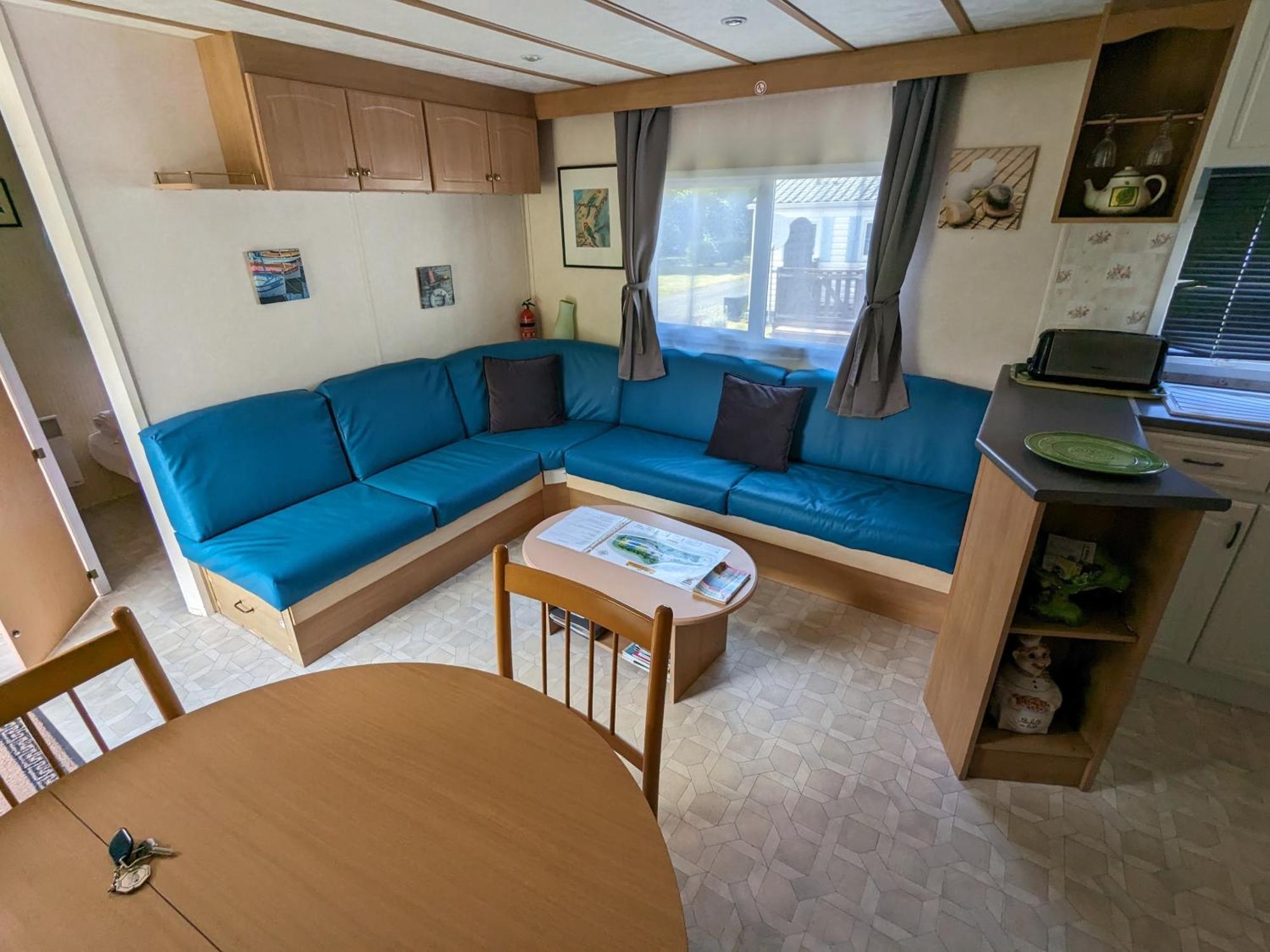 Grand Mobilhome 4 Pers 2025 - Granit Rose - Piscine Kermaria-Sulard Exterior foto