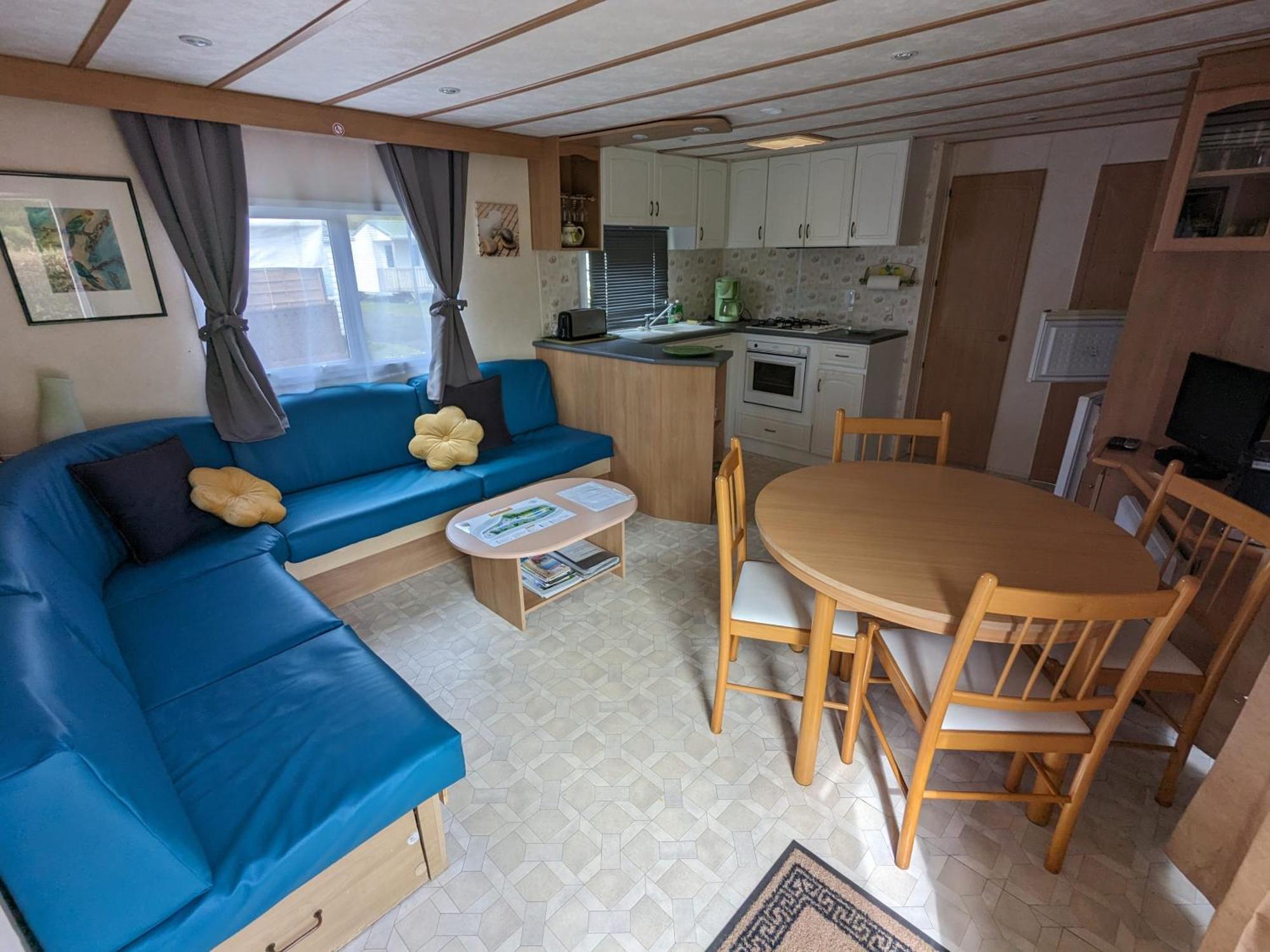 Grand Mobilhome 4 Pers 2025 - Granit Rose - Piscine Kermaria-Sulard Exterior foto